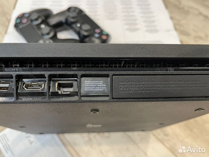 Sony PS4 Slim 1 TB 2 дж 550 топ игр