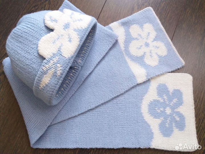 Шапка, шарф для девочки Sting Польша р.50/52