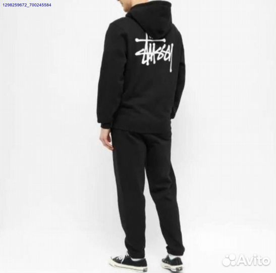 Зипка Stussy чёрная (Арт.46735)