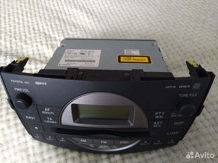 Штатная магнитола RAV 4