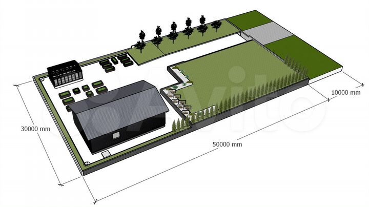 Дом 115 м² на участке 15 сот.