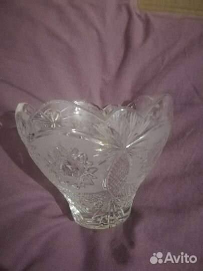 Хрусталь СССР Конфетница бронь до 15 сентября