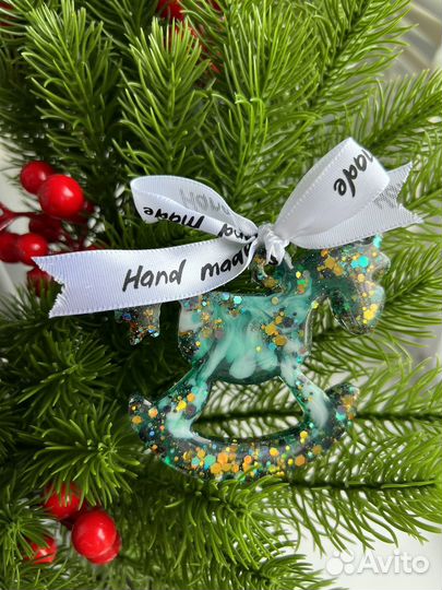 Елочные игрушки ручной работы