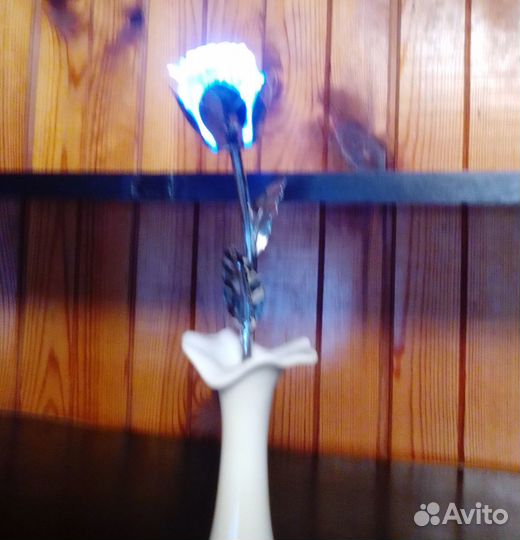 Светильник ночник роза