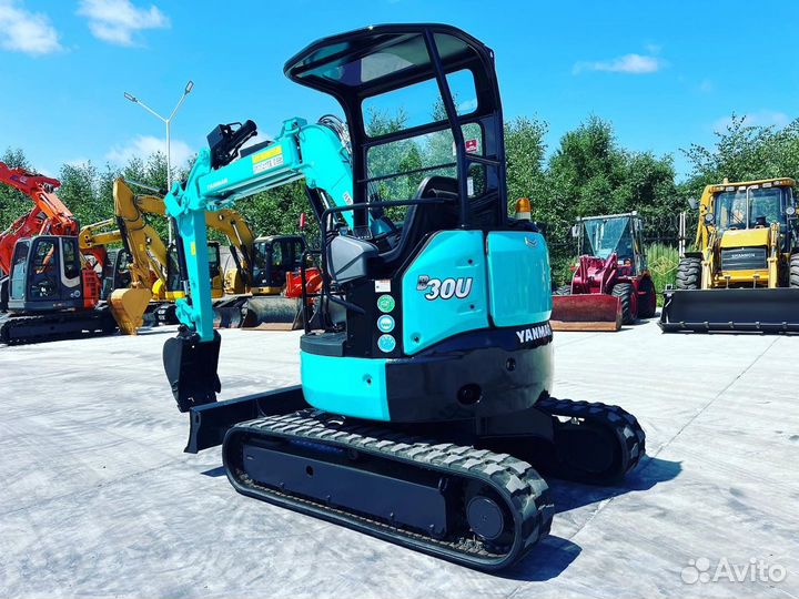 Мини-экскаватор YANMAR B30V, 2022