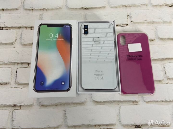 iPhone X 256 gb серый А1315