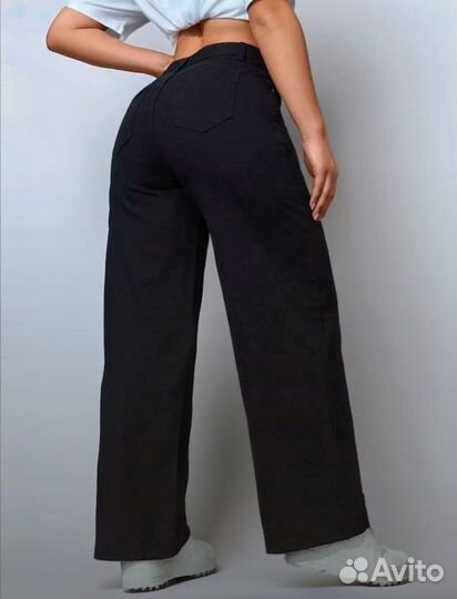 Джинсы широкие