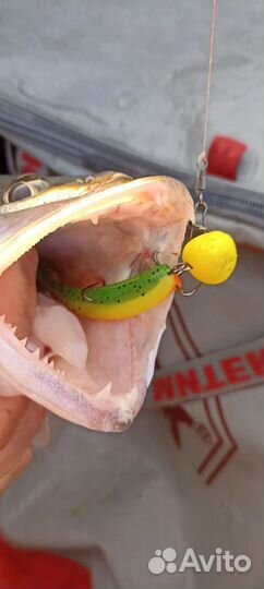 Силиконовые приманки на судака -4 дюйма(10см)