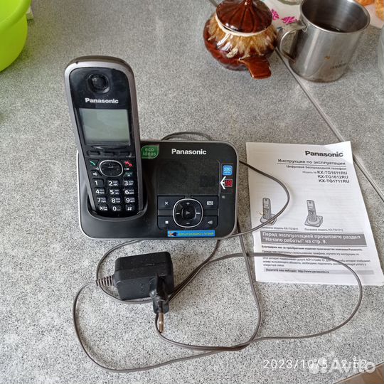 Телефон стационарный Panasonic KX-TG6621ru