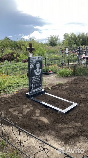 Установка памятников благоустройство могил