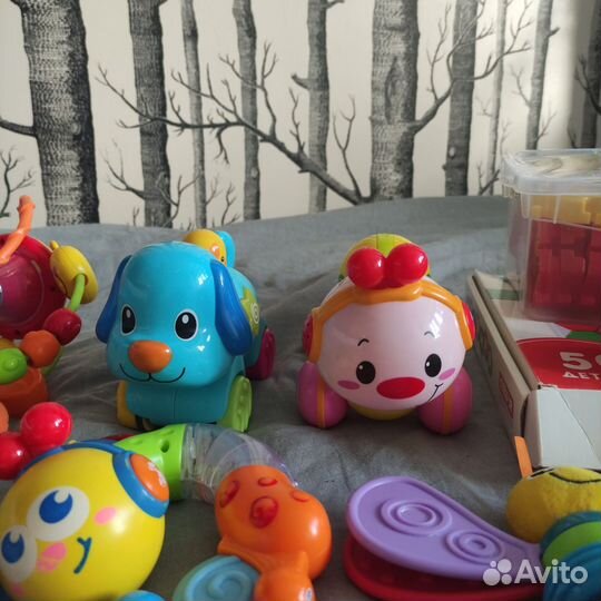 Детские игрушки до 1 года пакетом