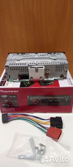 Новый 1 дин Pioneer MVH S120 UB