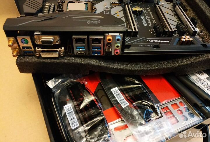 Комплект Asrock Fatal1ty Z370 Gaming K6+CPU+wifi