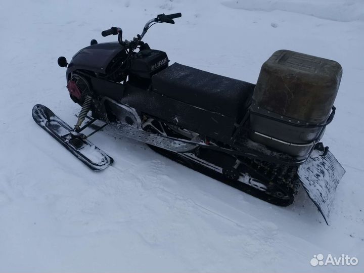 Самодельный снегоход