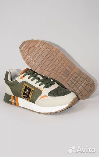 Кроссовки Aeronautica Militare iguana green 43eur