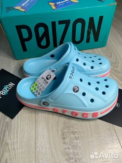 Crocs сабо синие 41 размер