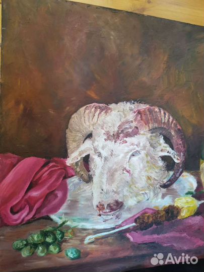 Картина маслом на холсте натюрморт