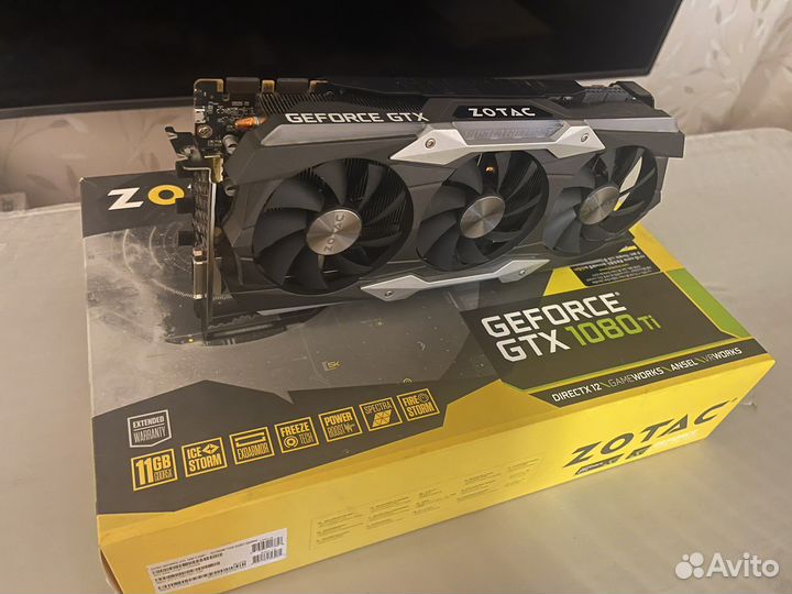 Видеокарта nvidia geforce gtx 1080ti 11gb