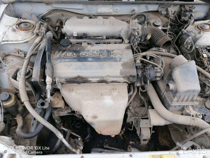 Двигатель на запчасти kia clarus