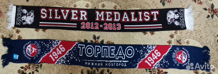 Хоккейный шарф кхл