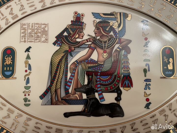 Овальное блюдо из Египта, 37 см