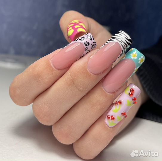 Маникюр, Гель лак, Наращивание