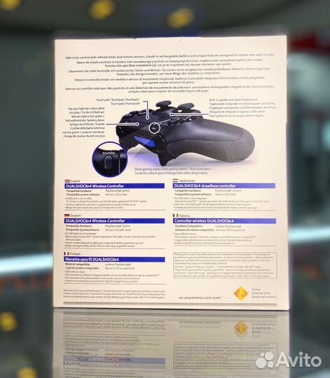 Геймпад Sony DualShock 4 PS4 чёрный