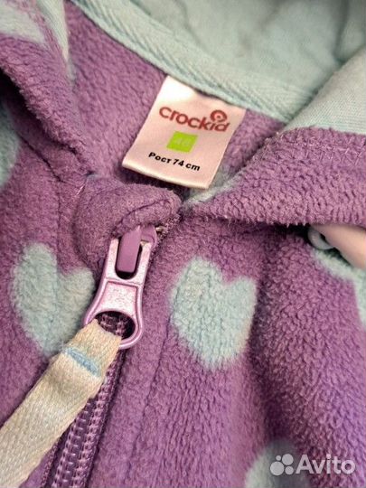 Флисовый комбинезон crockid 74