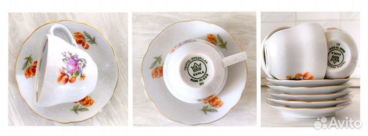 Кофейная пара. Фарфор kahla германия