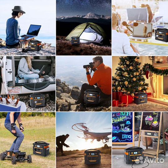 Зарядная станция с розеткой 220В. power bank 300W