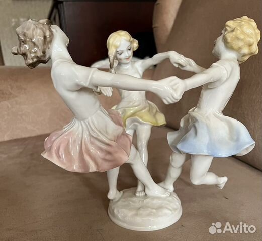 Фарфоровые статуэтки хученройтер розентай