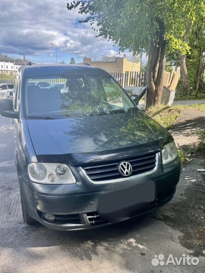 Volkswagen Caddy 1.6 МТ, 2008, битый, 168 000 км