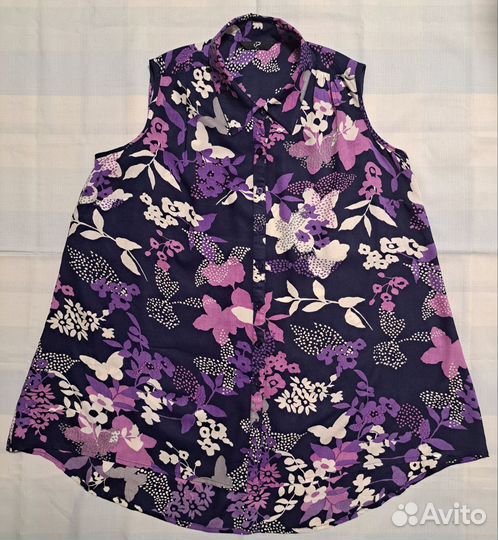 Блуза вискоза 16, 50-52 р