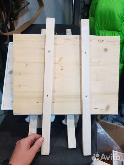 Подставка для ножей деревянная с магнитом