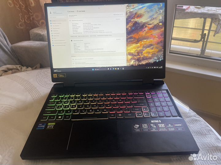 Acer nitro 5 i7 12700h rtx 3060 6gb