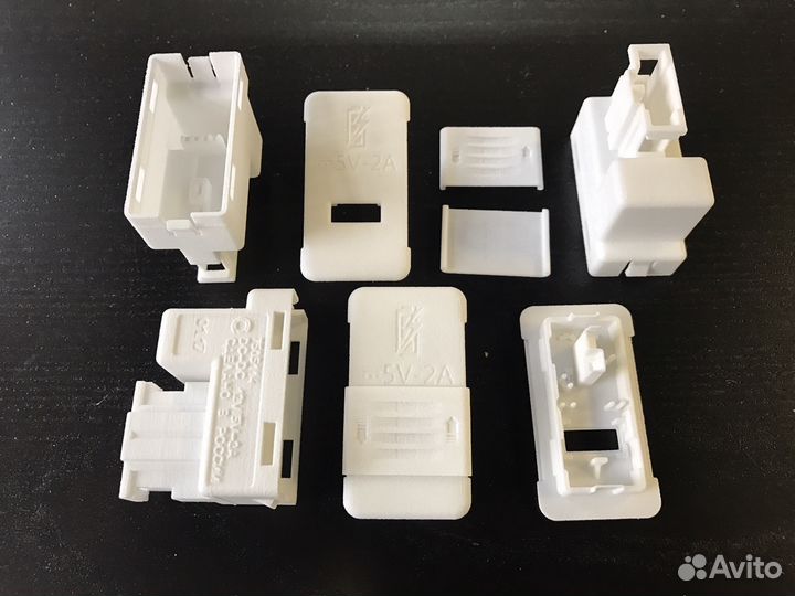 3D Печать, полиамид, SLS, EOS Formiga P100, Fortus