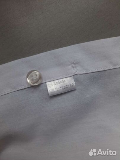 Рубашка белая для мальчика 92- 98 см, 3 года