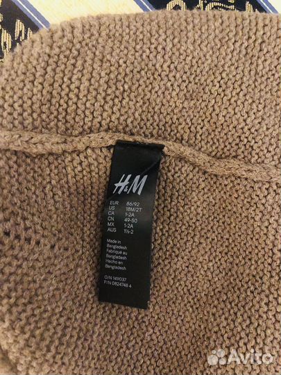 Шапочка с ушками H&M а 86-100