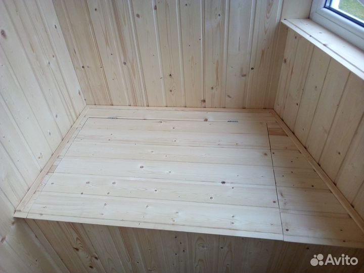 Обшивка балконов,ремонт