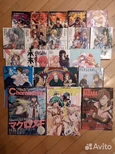 Манга, додзинси (японские и на других языках)