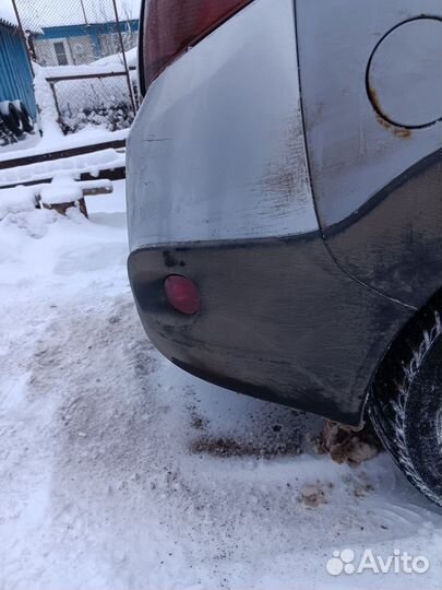 Задний бампер чери индис