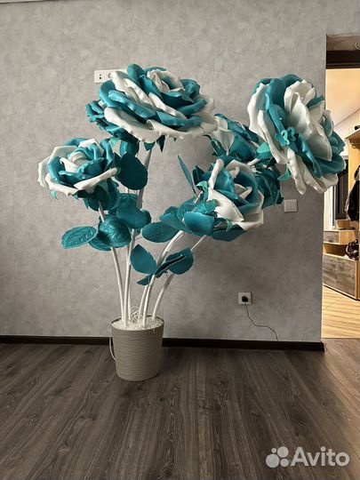 Ростовой цветок светильник из изолона