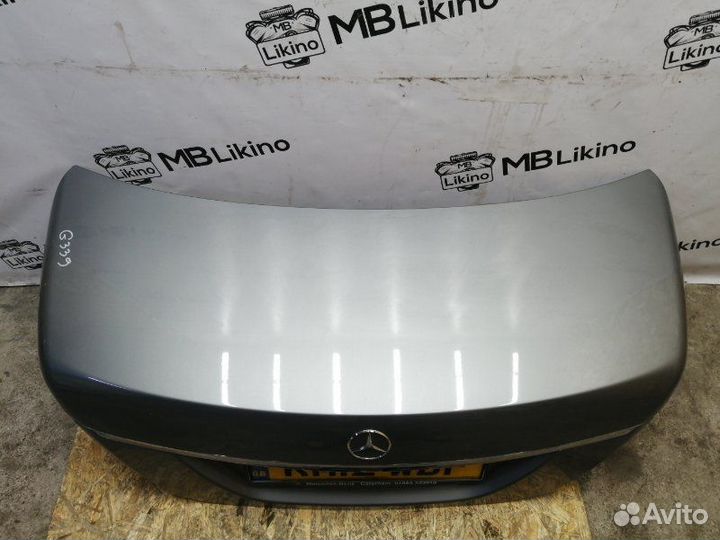Крышка багажника задняя Mercedes W221 Rest