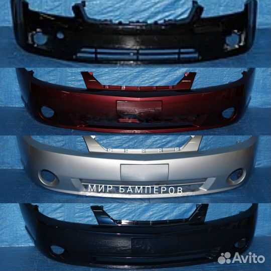 Бампер Kia Spectra в цвет кузова