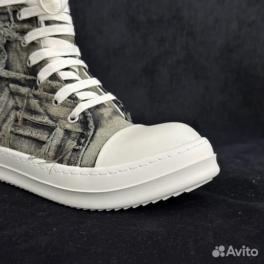 Кеды Rick Owens edfu drkshdw Slashed Sneakers