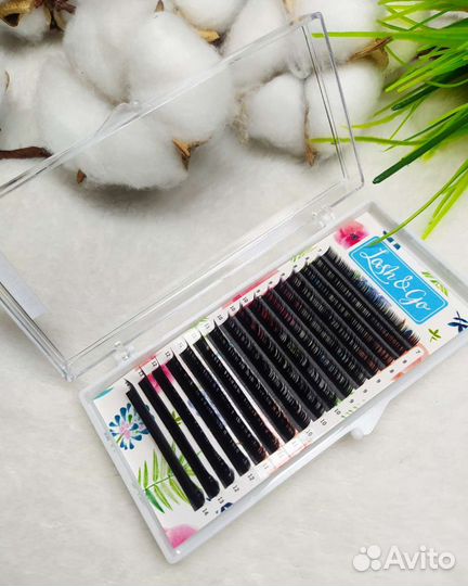 Ресницы для наращивания lash go