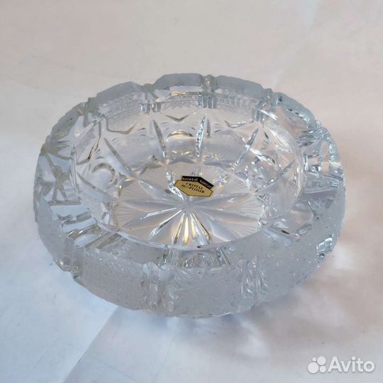 Пепельница хрустальная Kristal Zajecar (Югославия)