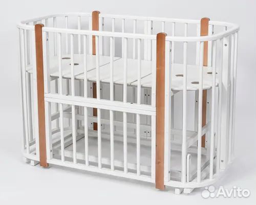 Кроватка трансформер SoftSpace Eco 5 в 1