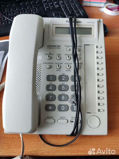 Системный телефон panasonic kx t 7730