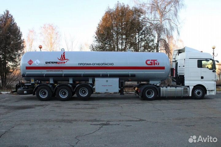 Полуприцеп газовоз GT7 ППЦТ-36, 2023